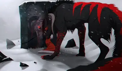 Волк смерть