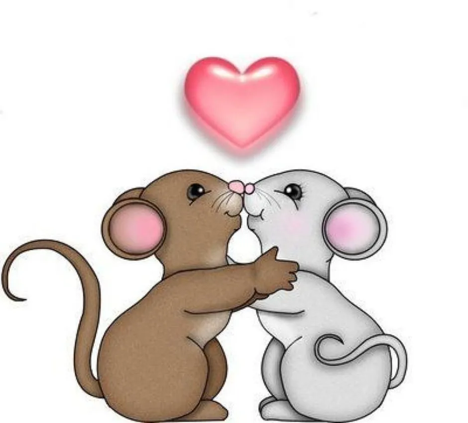 Мыши пара. Влюбленные мышки. Мышка с сердечком. Мышка любовь. Мышка целует.
