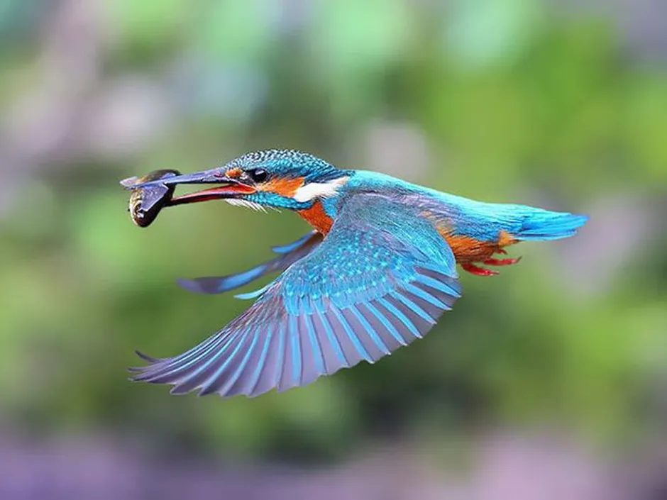 Не обыкновенная или необыкновенная. Кингфишер птица в Индии.