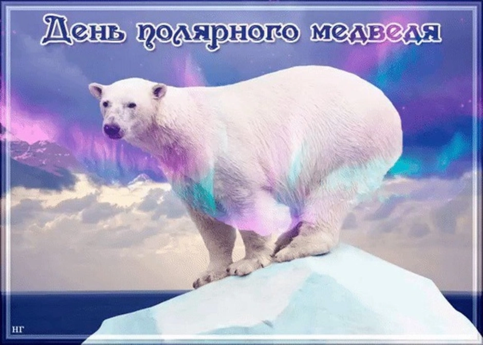Поздравления с днем белым медведем
