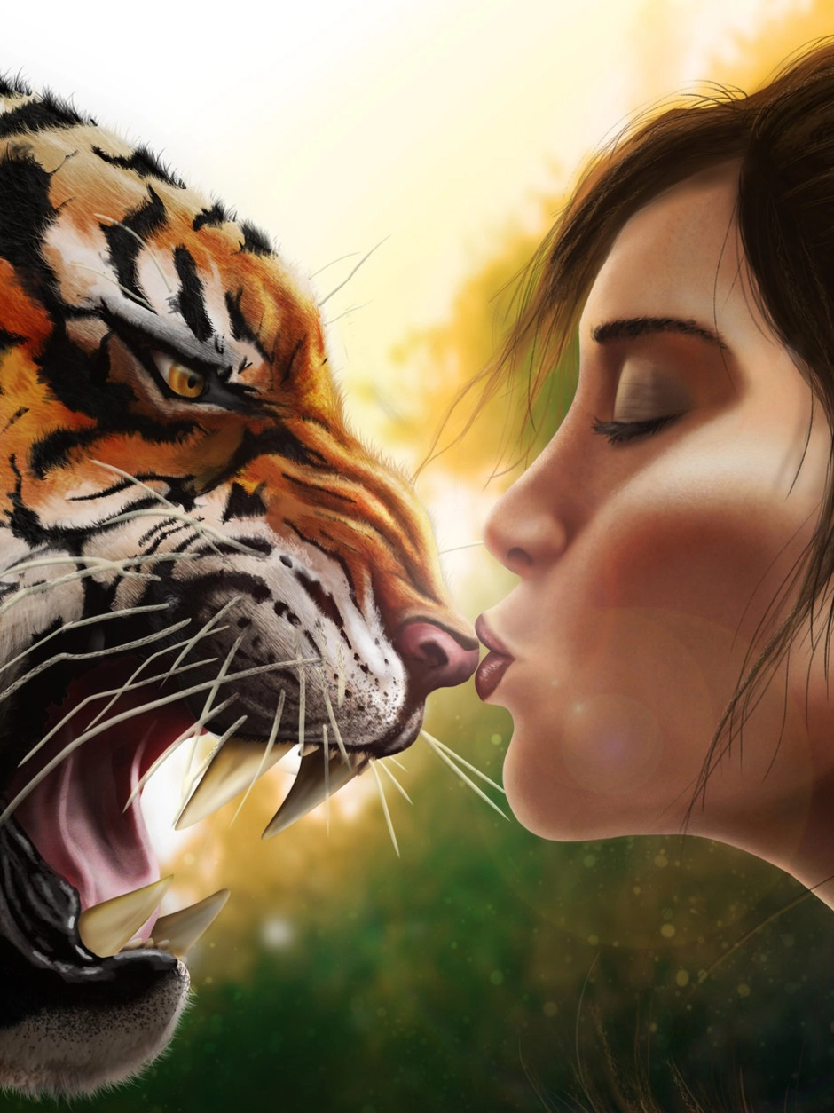 Мужчина тигр и женщина змея. Тигр и девушка. Тигрица. Красивая девушка с тигром. Брюнетка с тигром.