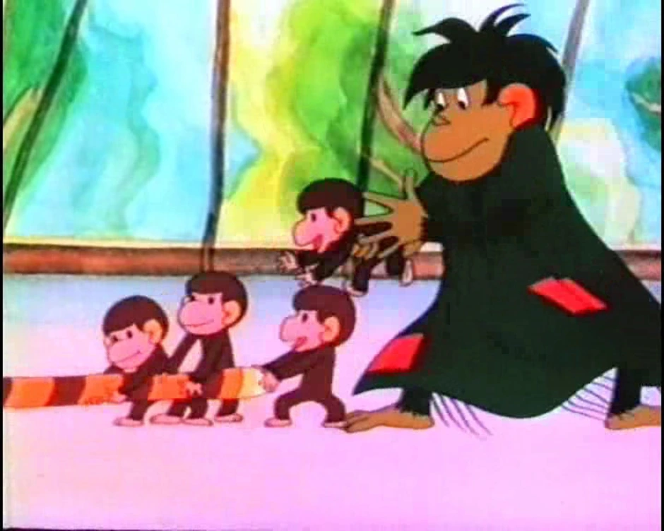 Обезьянка мама и ее дети. Осторожно, обезьянки (1983). Осторожно обезьянки 1997.