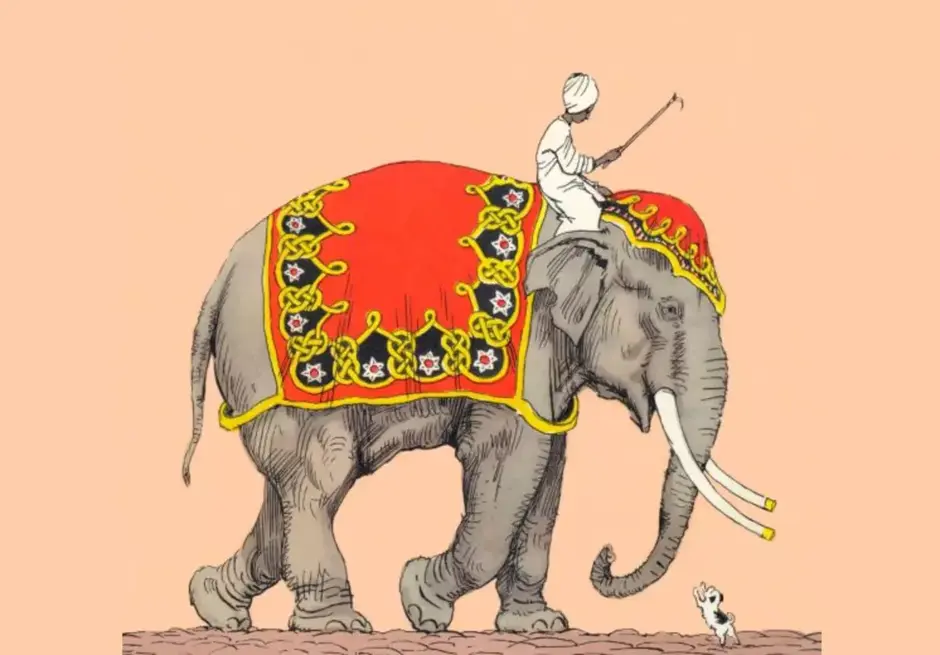 Басня Крылова про слона. Басня Ивана Крылова слон и моська. Басня слон и моська 3 класс.