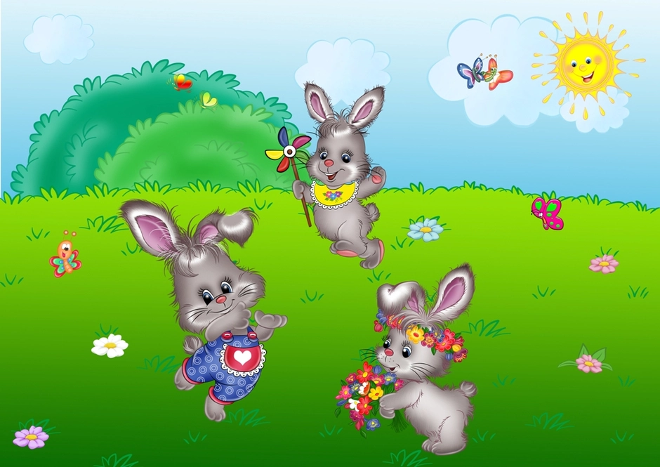 Музыкальная игра заяц. Зайки на лужайке. Зайчики на полянке. Заяц для детей. Пляшут зайки на лужайке.