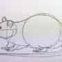 Крыса картинка нарисованная