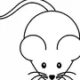 Картинка Мышки Раскраска