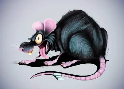Злобная мышь картинки