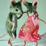 Картинка Две Мыши В Кепках