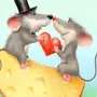 Картинки сердечки мышка скачать