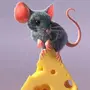 Мышка на телефоне картинка