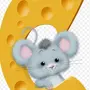 Мышка с сыром картинка