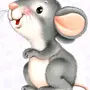 Картинка мышки из сказки