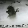 Ежик в тумане картинки с надписями