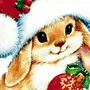 Картинка новогоднего зайца