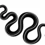 Две змеи рисунок