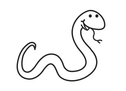 Змея: распечатать картинку