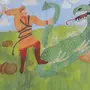 Рисунок Добрыня И Змей