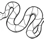 Змея картинка рисунок карандашом