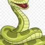 Картинка змея на прозрачном фоне