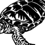 Морская черепашка картинка для детей