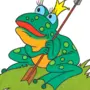 Легкий рисунок царевны лягушки