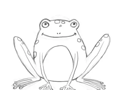 Картинки рисовать лягушек