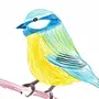 Птица Картинка Для Детей Рисунок