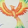 Птица феникс картинки для срисовки