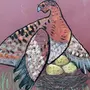 Птица Капалуха Как Нарисовать