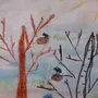 Птицы прилетели рисунок