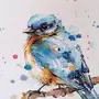 Птицы Акварелью Картинки