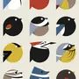 Стилизованные птицы картинки
