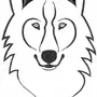 Рисунок серый волк