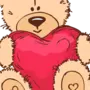 Медведь С Сердцем Рисунок