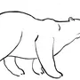 Картинка белый медведь для детей