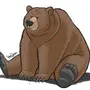 Медведь Картинки Нарисованные