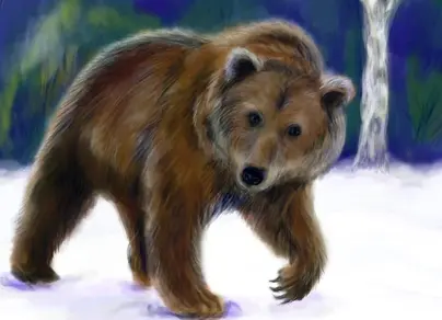 Медведь картинка для детей
