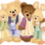 Семья медведей картинки