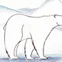 Белый медведь рисунок 1 класс