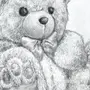Плюшевый медведь рисунок