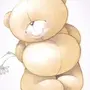 Милый медведь рисунок