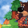 Картинка медведя из сказки колобок