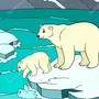 Картинка медведь на льдине