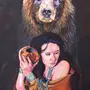 Медведь И Девочка Картинки