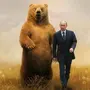 Путин На Медведе