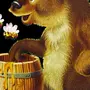 Медведь с медом картинки