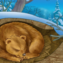 Медведь спит картинки