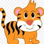 Тигр Мультяшный Картинки