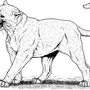 Саблезубый тигр рисунок