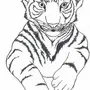 Рисунки Тигра Для Срисовки Легкие